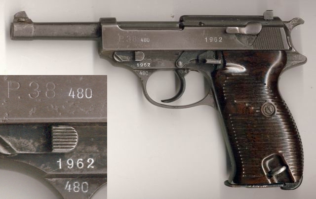 Walther p38 cyq serial numbers