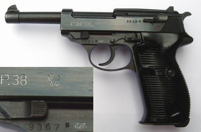 Walther p38 cyq serial numbers