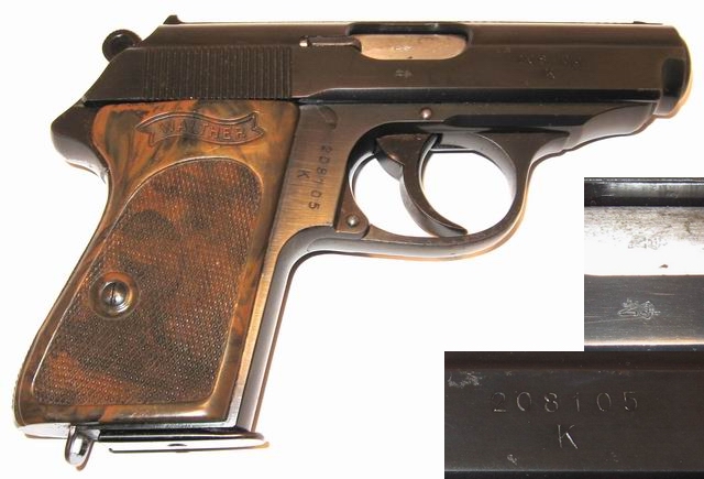 walther ppk serial numbers chart